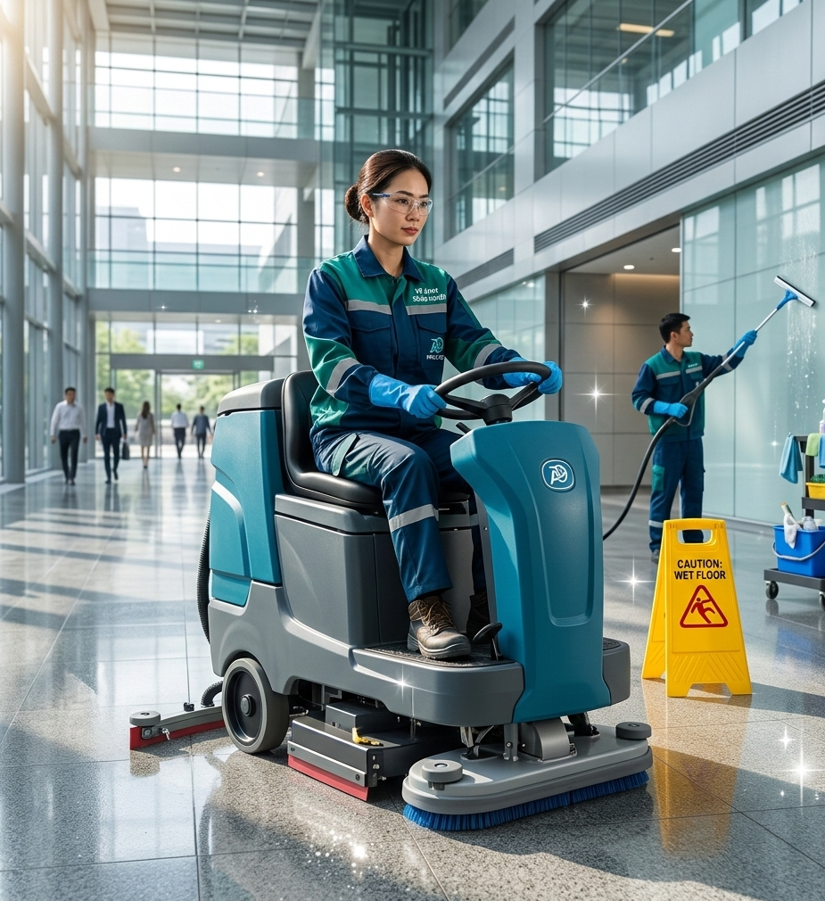 vệ sinh công nghiệp phúc đức